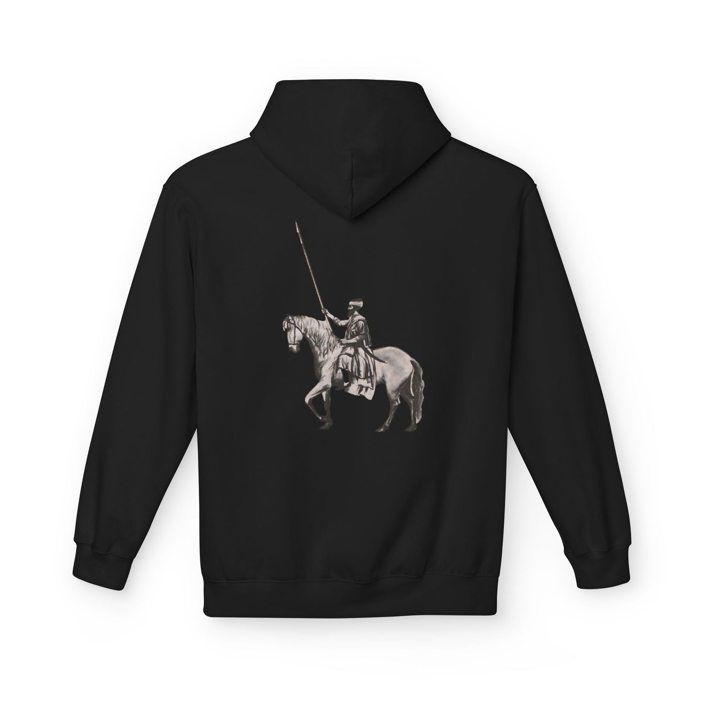 Punjab Hoodie — Vintage Mounted Knight Illustration Hoodie