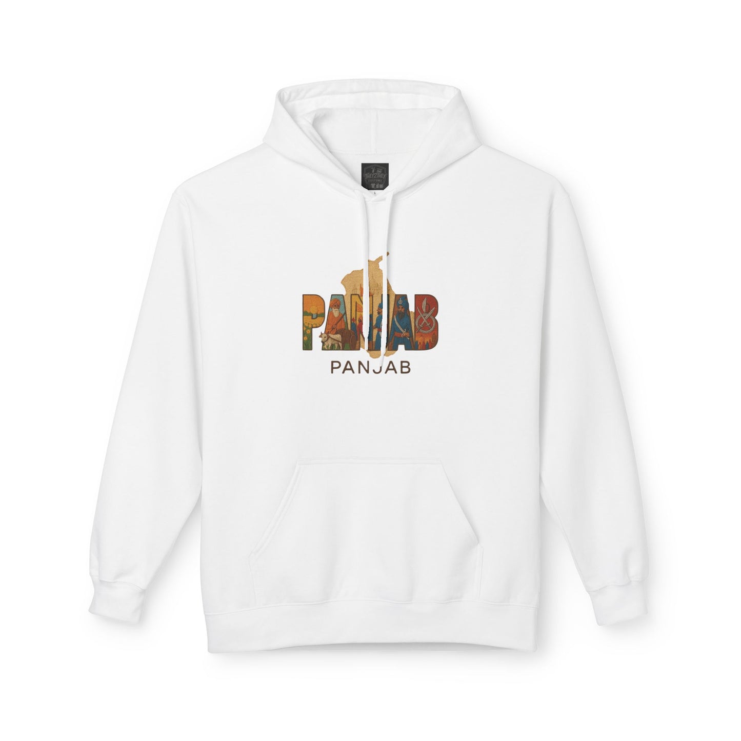 Panjab Scenic Logo Hoodie — Panjab Graphic Pullover