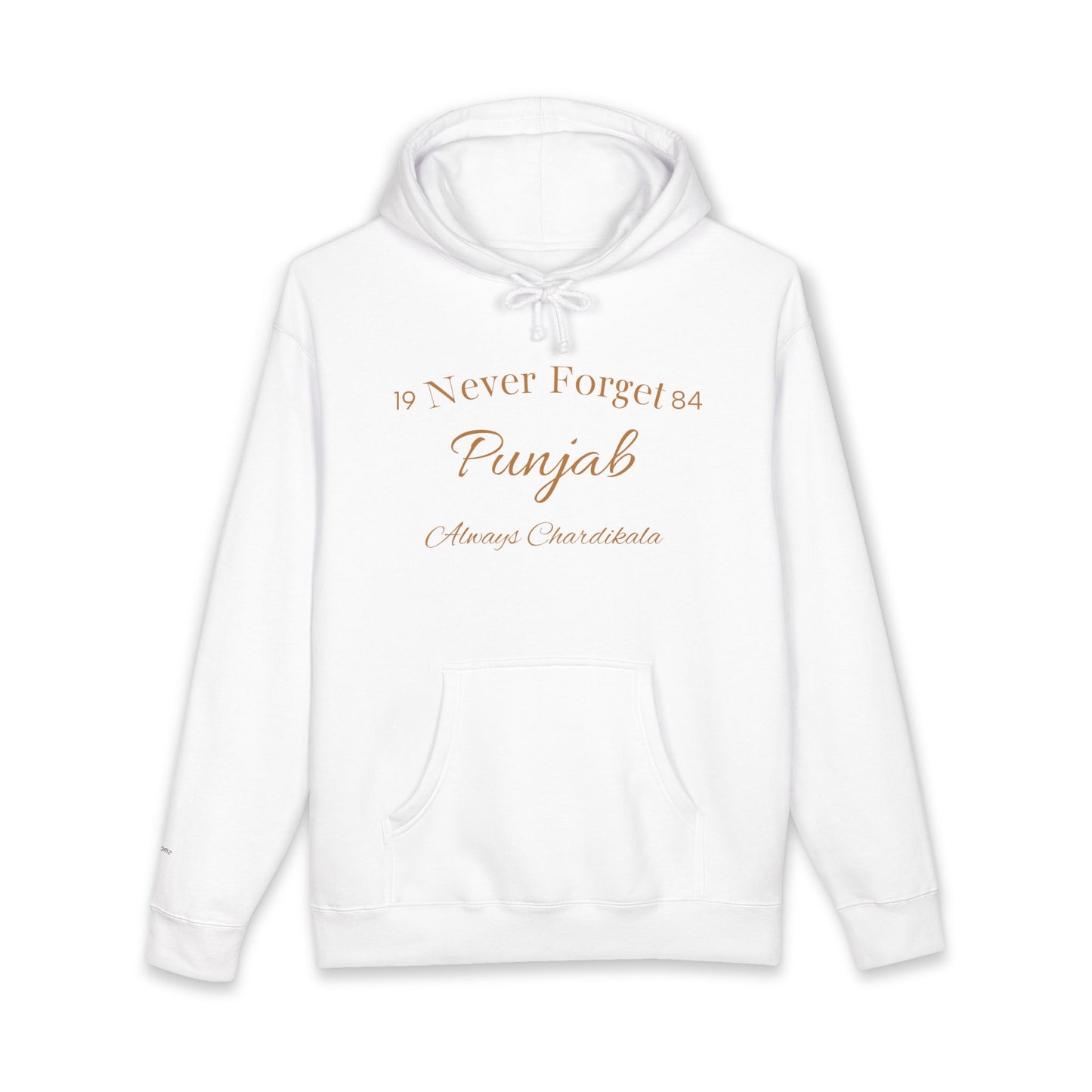 Never Forget Punjab Hoodie — Memorial 1984 Tribute Pullover