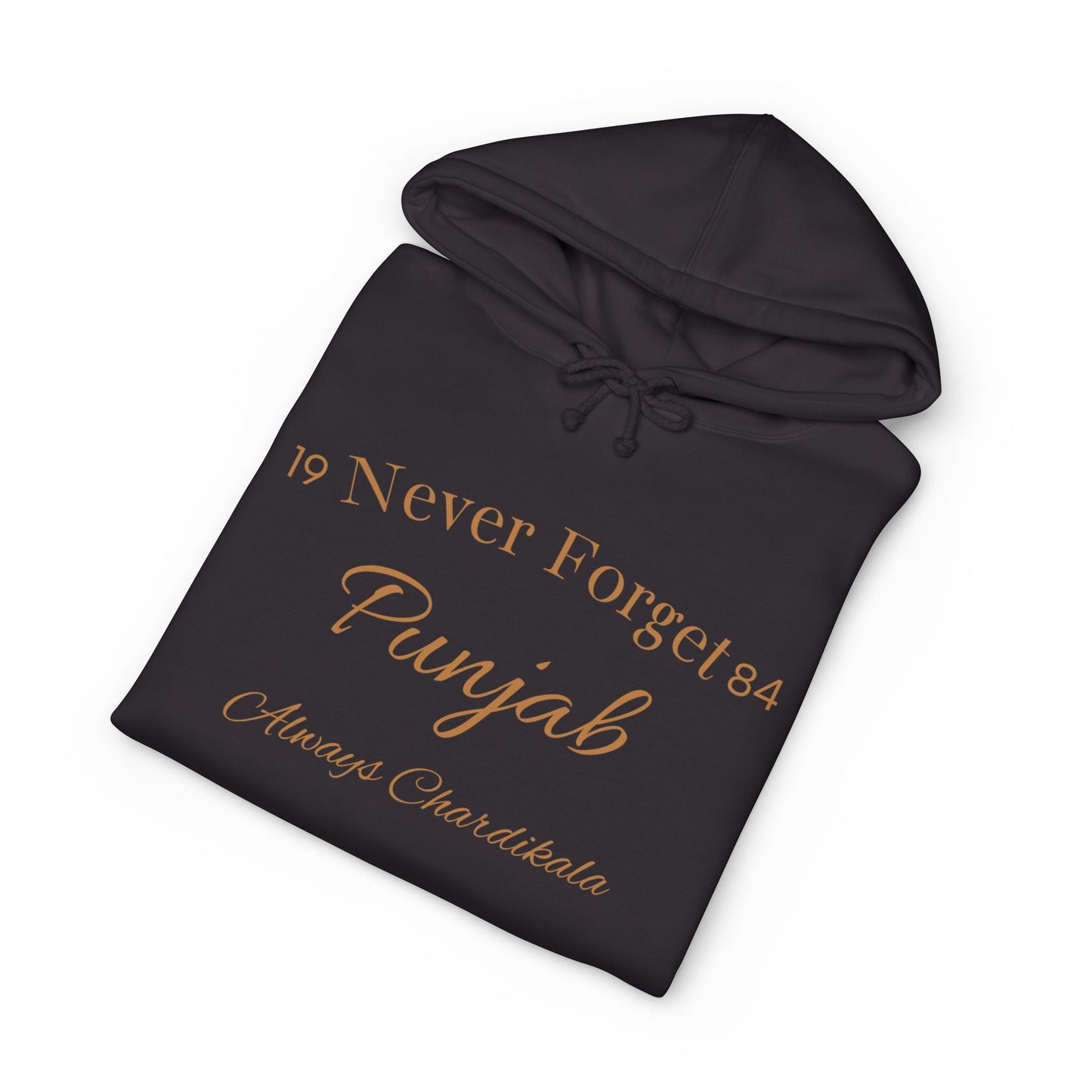 Never Forget Punjab Hoodie — Memorial 1984 Tribute Pullover