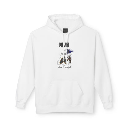 Punjabi Pride Hoodie — Chardi Kala Punjabi Script