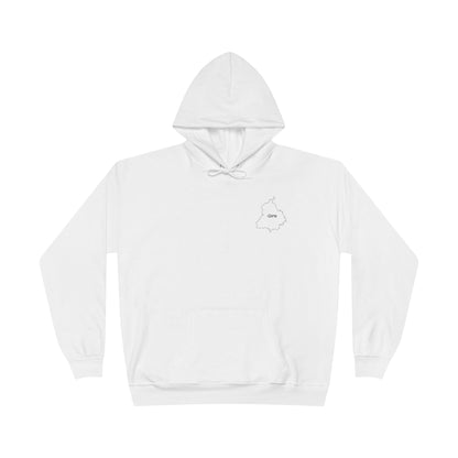 Embroided Surname Pullover Hoodie