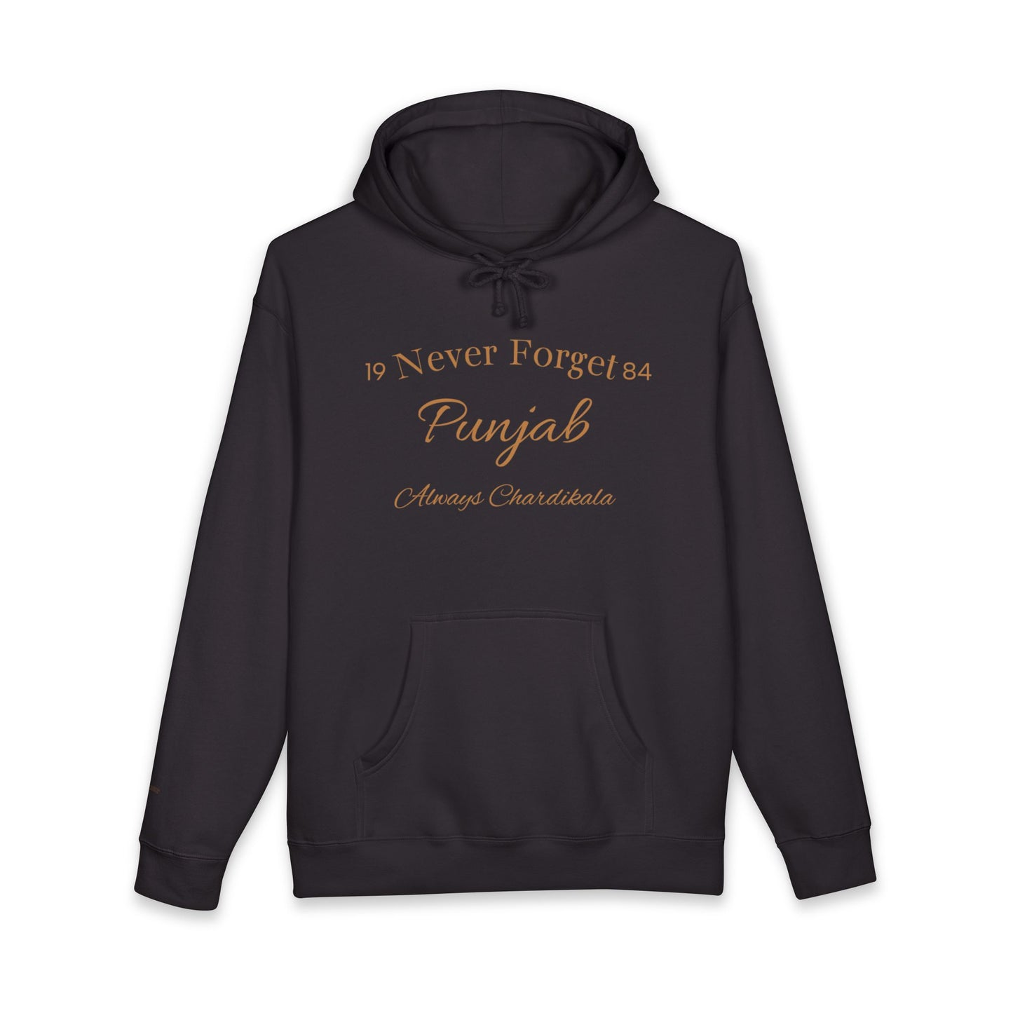 Never Forget Punjab Hoodie — Memorial 1984 Tribute Pullover